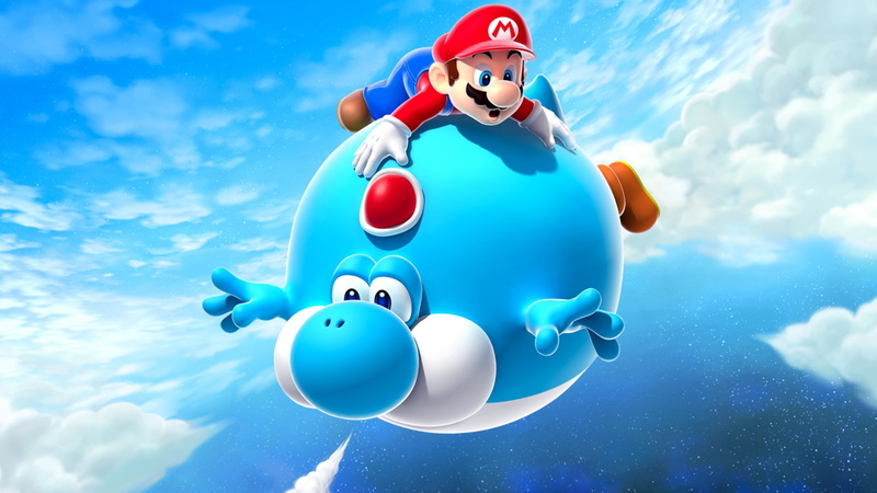 yoshi, 2K, flight, mario, sky