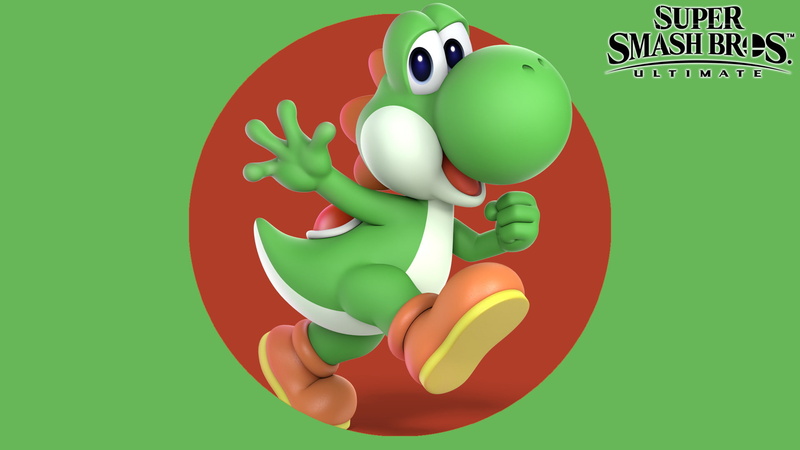 Super Mario, Video Game, Yoshi, Super Smash Bros. Ultimate, 1080P