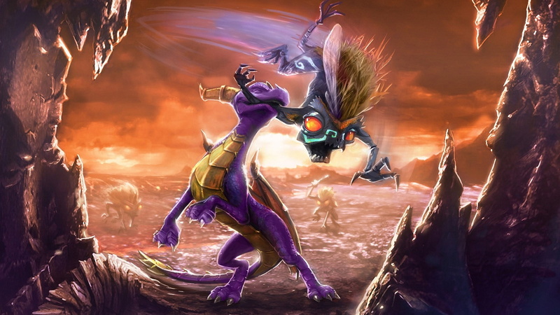 The Legend of Spyro: Dawn of the Dragon, creature, nature, painting, architecture, crash, representation, cloud - sky, disguise, creativity, people, incidental people