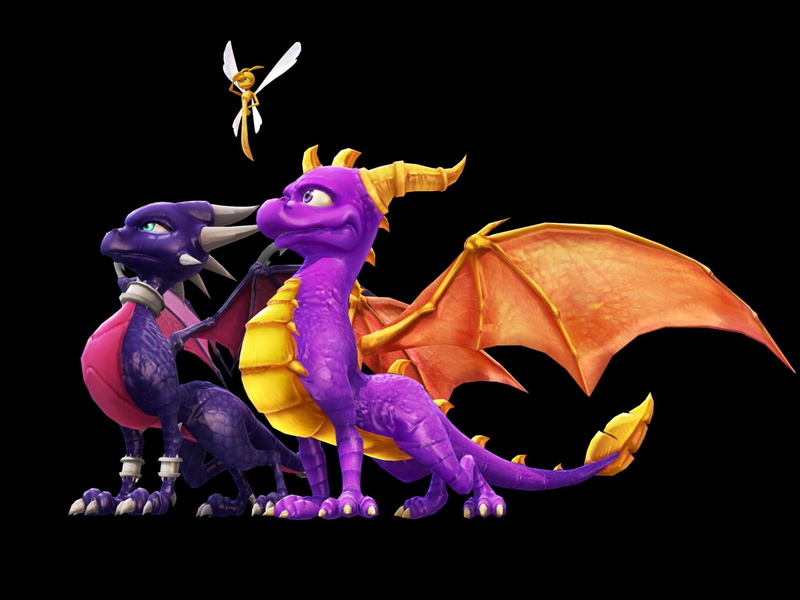 Sparx the Dragonfly, 1080P, Spyro (Character), Video Game, Spyro the Dragon