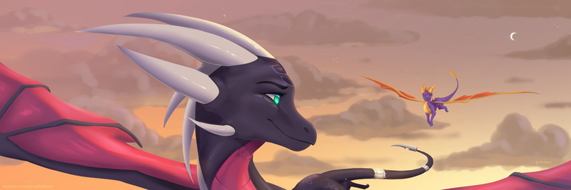 dragon, cynder, Spyro, 5K, video game characters, The Legend of Spyro: Dawn of the Dragon