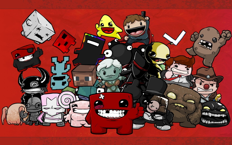 2K, meat, funny, animation, cartoon, platform, boy, nintendo, humor, super