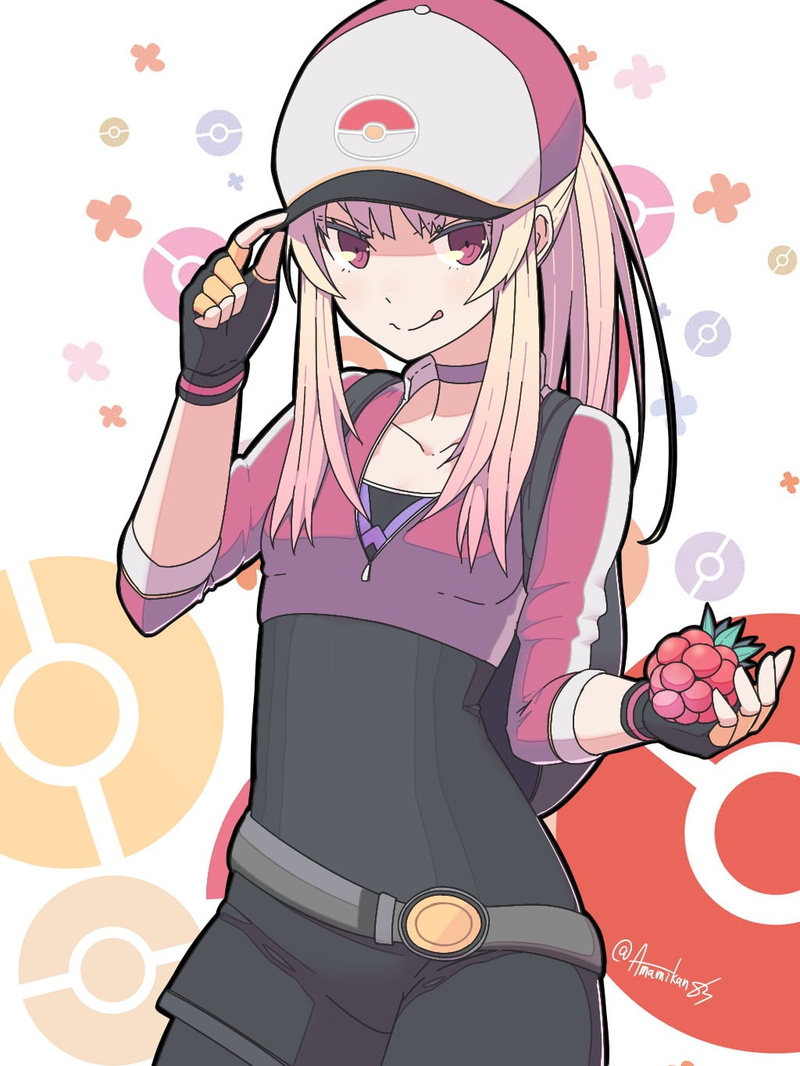 portrait display, 720P, adult, emotion, music, lifestyles, anime, beautiful woman, standing, one person, anime girls, communication, child, Pokémon trainers