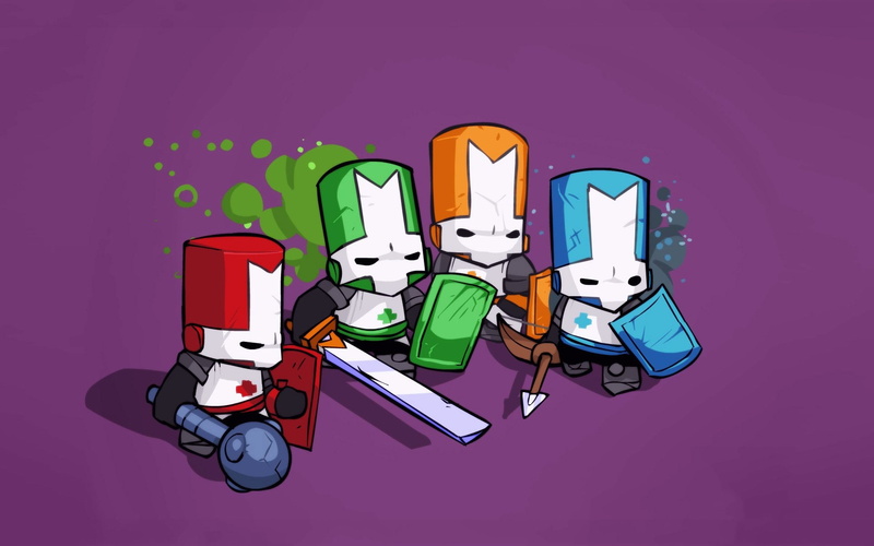 rpg, 1080P, crashers, castle-crashers, scrolling, action, fantasy, castle, fighting