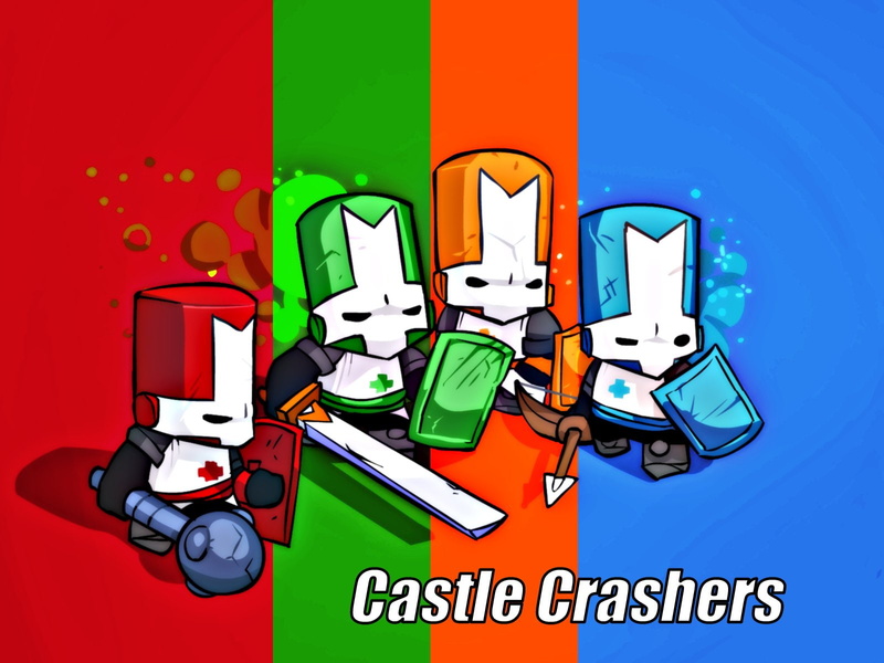 fantasy, crashers, rpg, fighting, castle, action, scrolling, 720P, castle-crashers