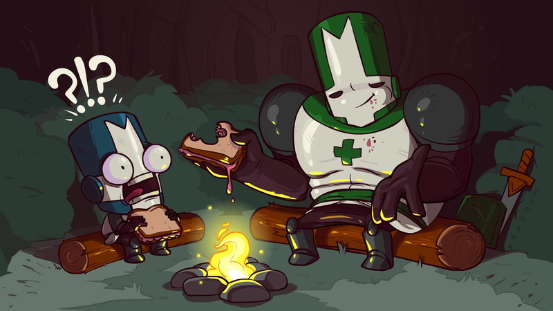castle-crashers, fantasy, crashers, action, 1080P, scrolling, castle, fighting, rpg