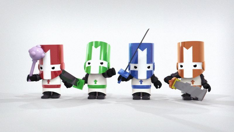 action, fantasy, castle-crashers, fighting, crashers, rpg, 1080P, scrolling, castle