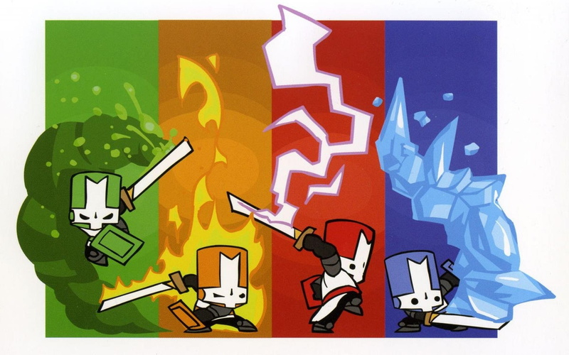 crashers, action, fighting, castle, scrolling, castle-crashers, fantasy, rpg, 1080P
