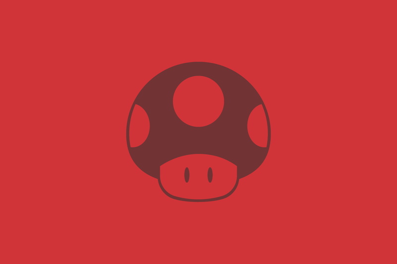 mario (series), mushroom, Super Mario, Toad (character), 2K