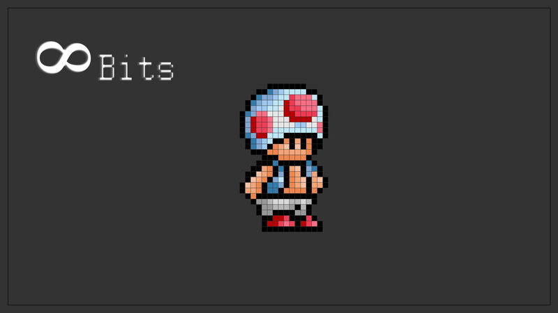 art, bit, Mario, video, toad, hd, 1080P, character, Video Games, x, games