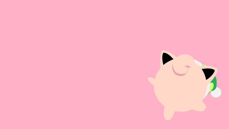 Super Smash Bros. for Nintendo 3DS and Wii U, Minimalist, 1080P, Super Smash Bros., Jigglypuff (Pokémon), Nintendo
