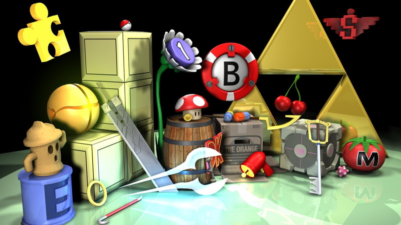 nintendo sega microsoft halo metroid kingdom hearts sony super smash brothers final fantasy portal half life pokemon tetris the legend of zelda sonic, 1080P