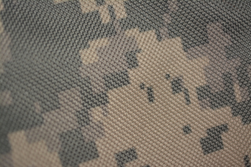 close up, acu pattern, textured, animal body part, backgrounds, material, clothing, knitted, textile, outdoors, khaki, military, animal skin, no people