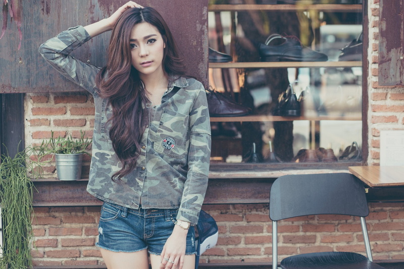 Models, 1080P, Girl, Asian, Model, Kookai, Khaki