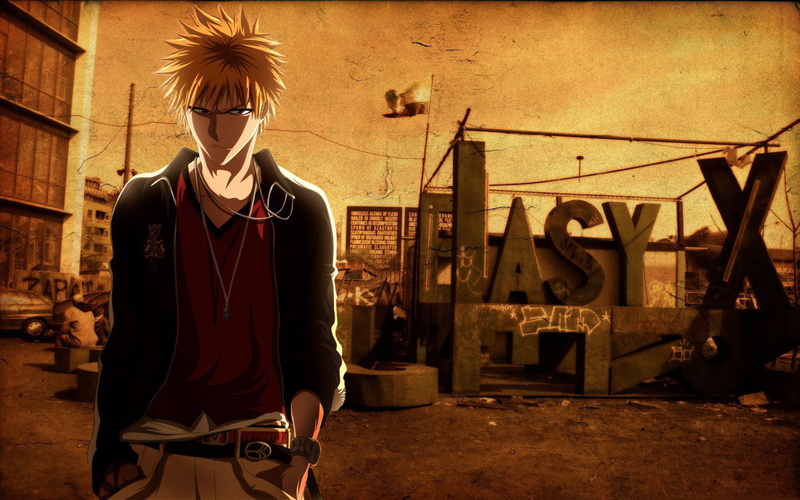 v, wearing, day, black, outfit, outdoors, real people, art and craft, building exterior, Ichigo, hairstyle, character, wall - building feature