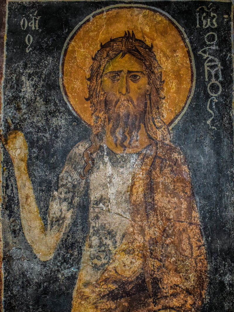 spirituality, no people, architecture, aged, Iconography, art and craft, panagia angeloktisti, sculpture, craft, old, place of worship, monument, John The Baptist