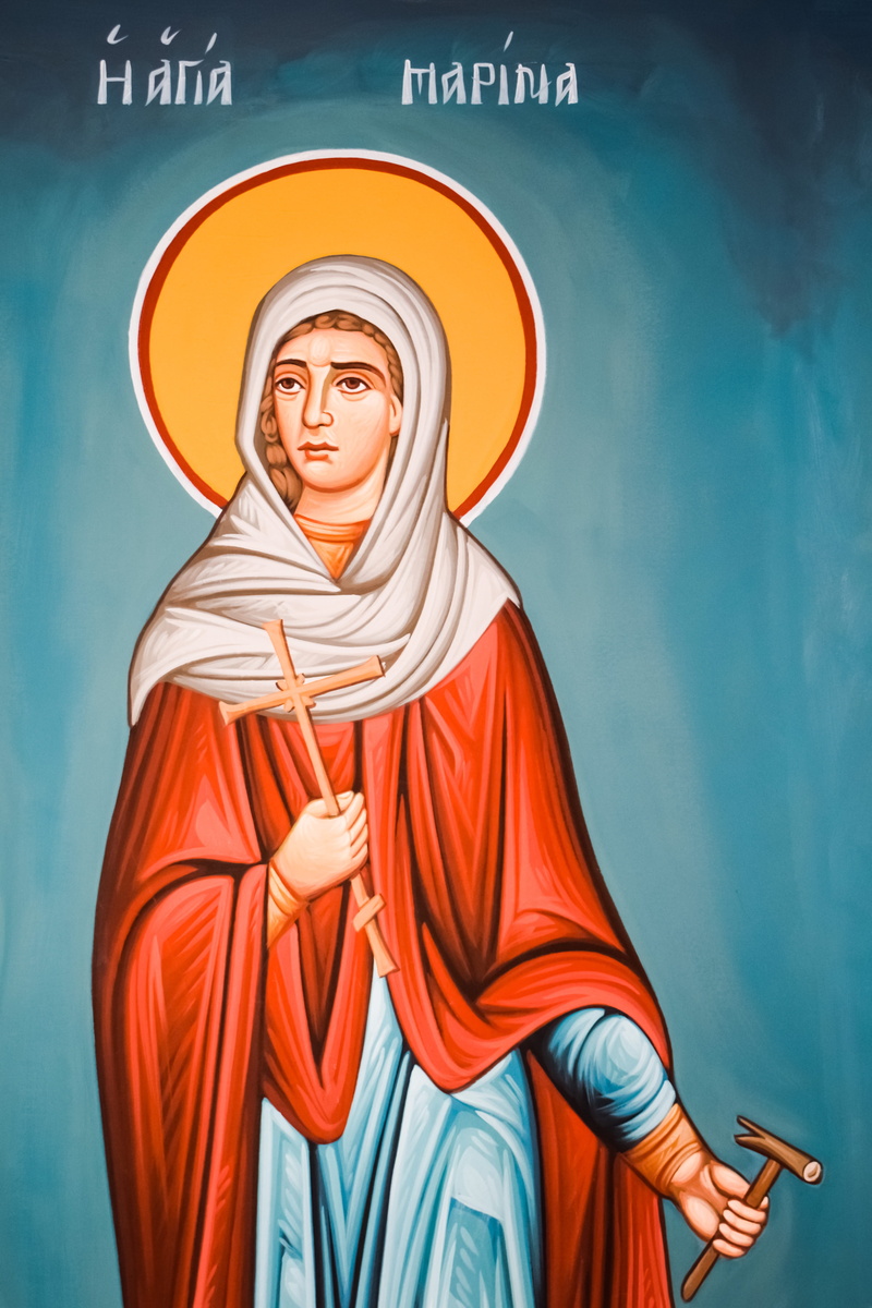 christianity, church, paralimni, ayia triada, young adult, spirituality, architecture, painting, saint, orange color, Iconography, text, blackboard, Marina