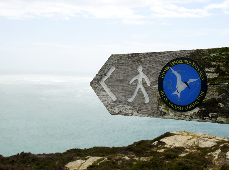 cloud - sky, anglesey, tranquil scene, sea, united kingdom, sky, 4K, day, sign, guidance, blue, worn sign, clock, direction, outdoors, water, non-urban scene