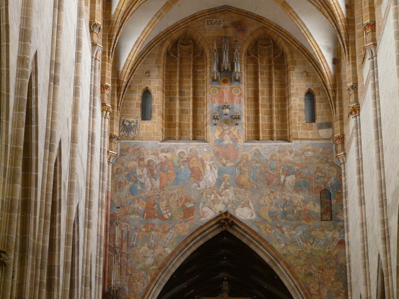 Building, place of worship, door, opening, iconography, quire arch, low angle view, Interior, ulm cathedral, secret door, art and craft, ulm, the past