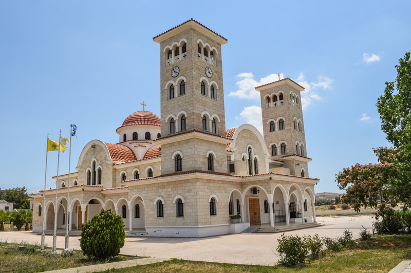 5K, outdoors, christianity, clear sky, religion, travel destinations, building exterior, sky, history, Religion, spirituality, Church, episkopeio, Architecture