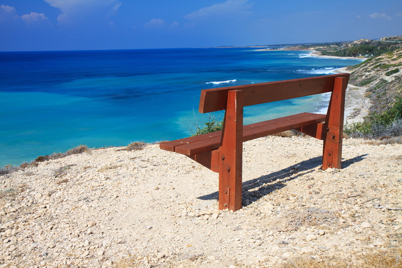 horizon, coastline, landscape, vacations, ocean, 4K, island, coast, outdoors, beach, relaxation, seat, sand, chair, sunlight, scenics, sea, travel, public domain