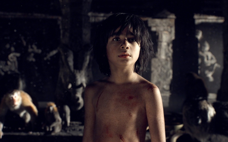 looking, contemplation, 1080P, Movies, standing, front view, one person, Hollywood Movies, mowgli, emotion, headshot, shirtless, dark, sadness, young adult