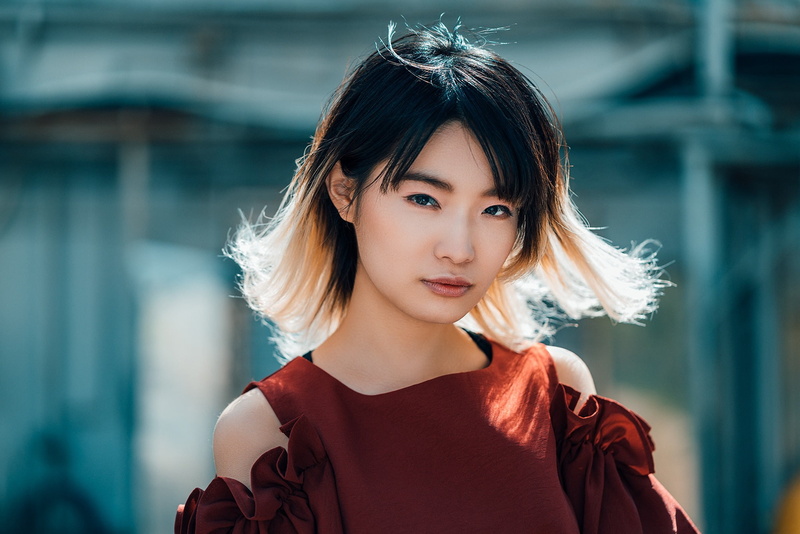 Woman, 1080P, Girl, Asian, Two-Toned Hair, Women, Model, Depth Of Field