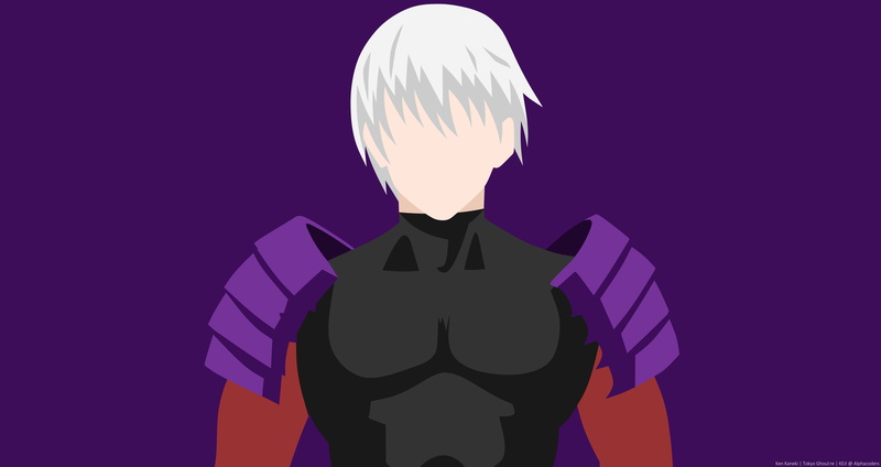 Anime, Tokyo Ghoul √A, Two-Toned Hair, Ken Kaneki, Tokyo Ghoul:re, Tokyo Ghoul, Minimalist, White Hair, 8K, Boy