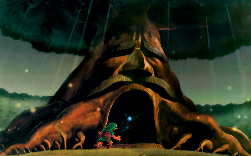 legend, Ocarina Of Time, Link, navi, 720P, hd, time, video, x, tree, deku, zelda, ocarina, games, art