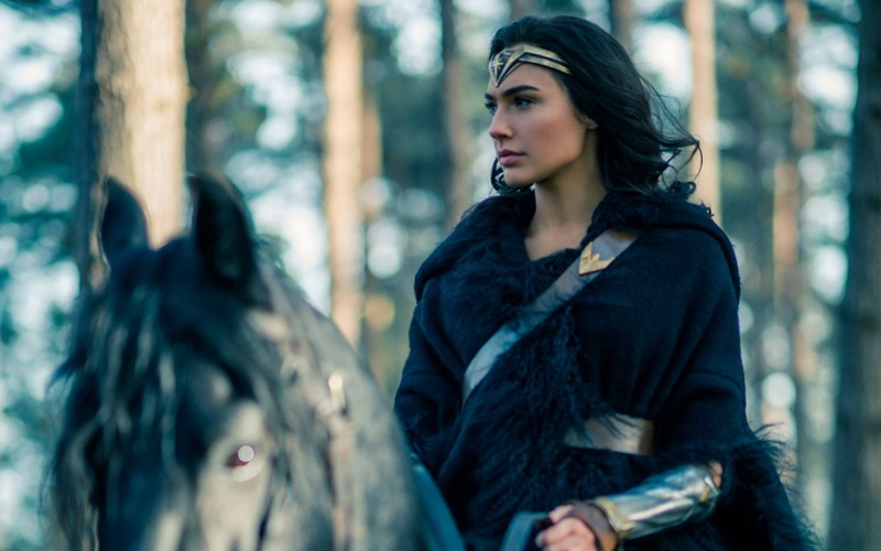 tree, long hair, focus on foreground, emotion, hairstyle, clothing, people, 1080P, adult, women, hair, Gal Gadot, young adult, outdoors, contemplation