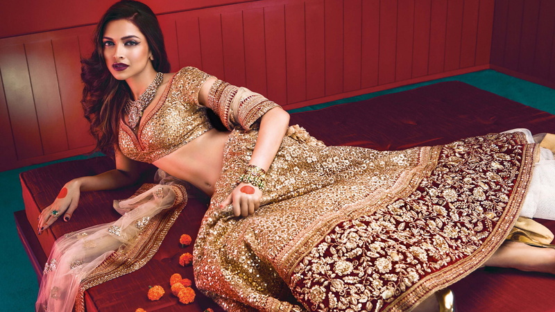 Bridal, Lehenga Choli, Deepika Padukone, 2K, Vogue