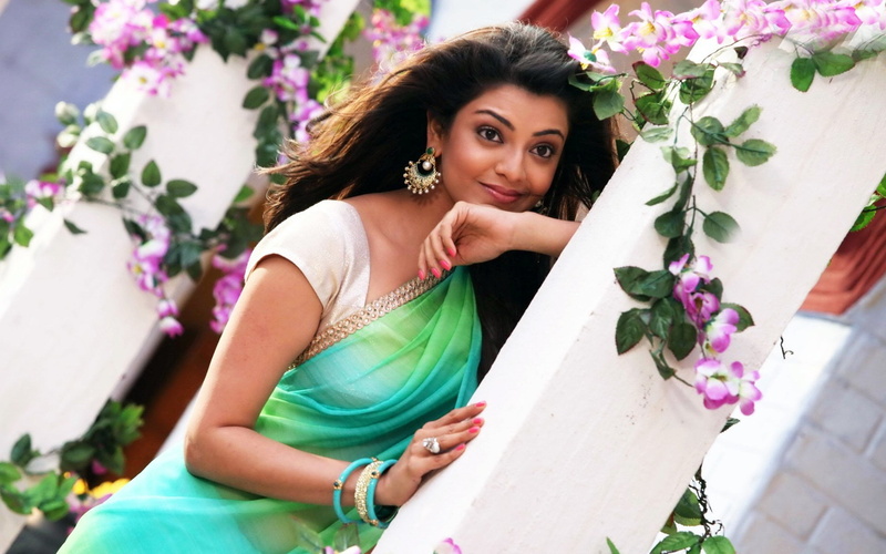 plant, Kajal Aggarwal, young women, beauty, Jilla (Movie), Jilla, lifestyles, Movie, beautiful woman, looking at camera, adult, 1080P, nature, long hair