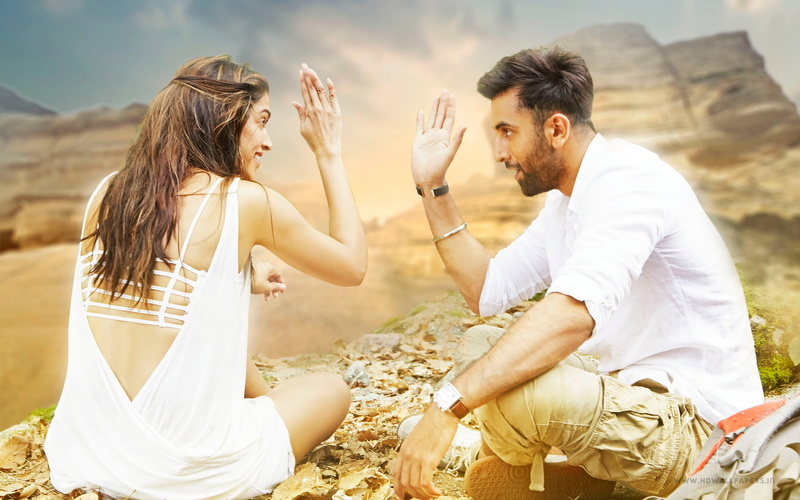 Deepika, young men, nature, Tamasha, two people, people, couple - relationship, Ranbir, lifestyles, men, leisure activity, positive emotion, togetherness