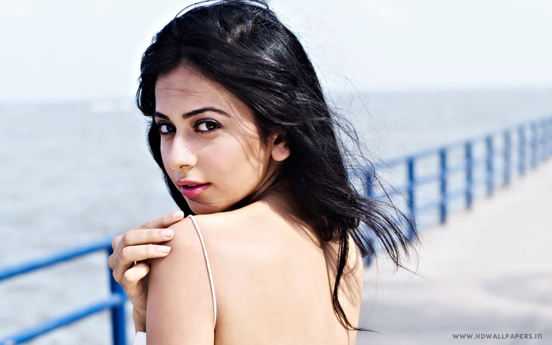 one person, hairstyle, beautiful woman, adult, outdoors, portrait, rakul preet singh pictures for large desktop, 1080P, women, brown hair, contemplation
