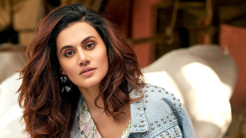 Actress, 1080P, Face, Taapsee Pannu, Brown Eyes, Indian, Brunette, Actresses