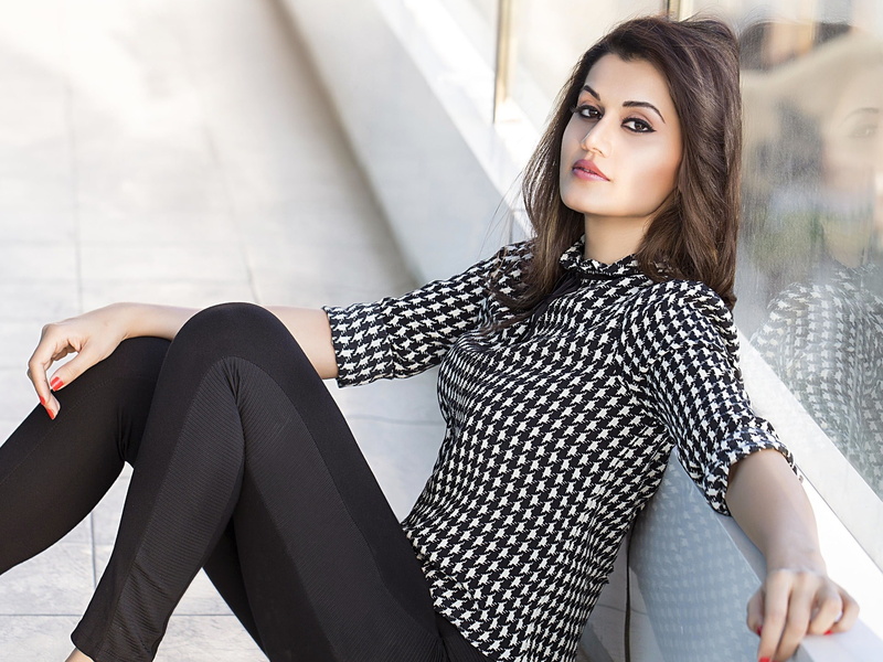 1080P, fashion, one person, hair, portrait, lifestyles, young women, sitting, young adult, widescreen, taapsee, beauty, adult, beautiful people, confidence
