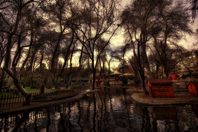 lake, 1080P, landscape, park, kugulu, beauty, tree, turkey, ankara
