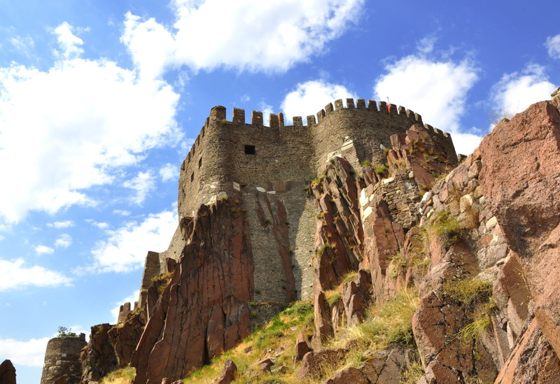beauty in nature, low angle view, turkey, city, rock, 4K, building exterior, ancient civilization, history, cloud - sky, travel destinations, nature, architecture
