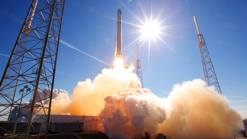 1080P, SpaceX, Falcon 9, Technology, Rocket