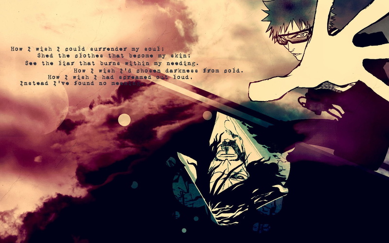 quotes, anime, bleach, 720P, kurosaki, zangetsu, ichigo
