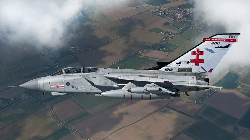 nature, plane, 1080P, Panavia Tornado, air vehicle, sky, Aircraft, sign, flying, transportation, mode of transportation, military, no people, Jet Fighter