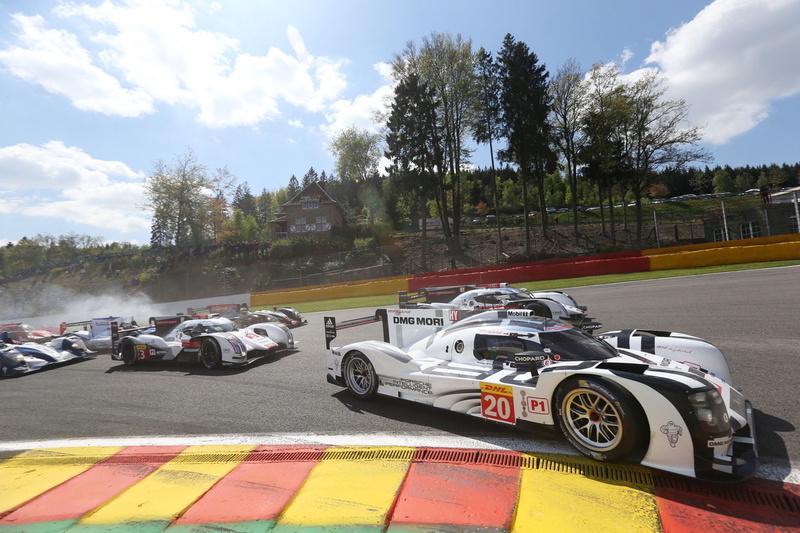 francorchamps, 2014, racing, 4000x2667, belgium, 919, race, car, heures, wec, hybrid, 4K, porsche, spa, team, vehicle