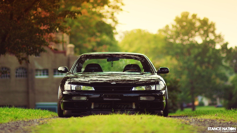 nissan, cars, kouki, stance, 240sx, 1080P, black