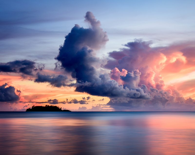 cloud - sky, no people, cloud, Horizon, black, sky, horizon over water, beauty in nature, Seascape, Beach, water, tranquility, non-urban scene, sea, Guam