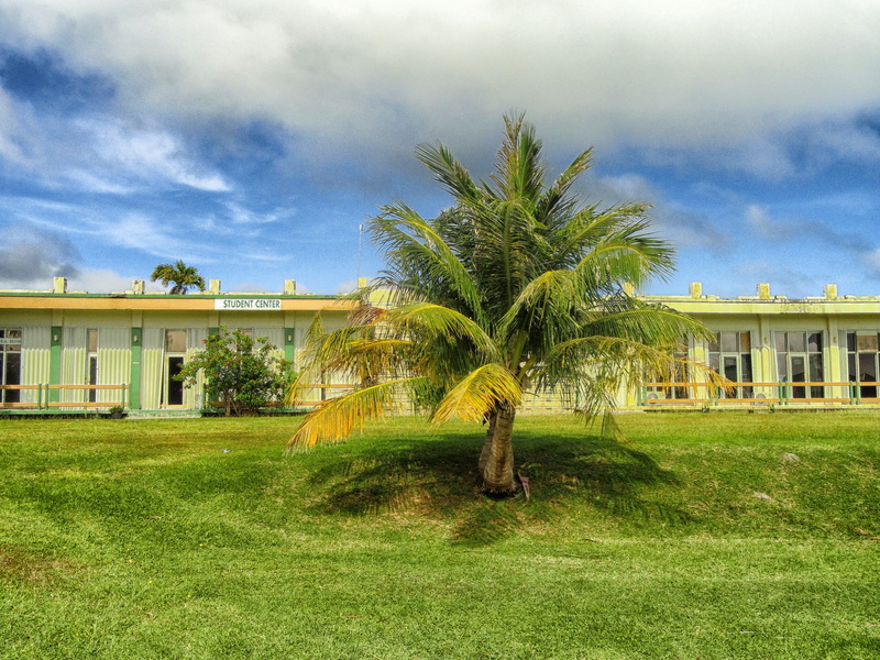 outdoors, day, no people, land, building, house, school, hdr, architecture, clouds, grass, field, palm, luxury, built structure, tropical climate, landscape