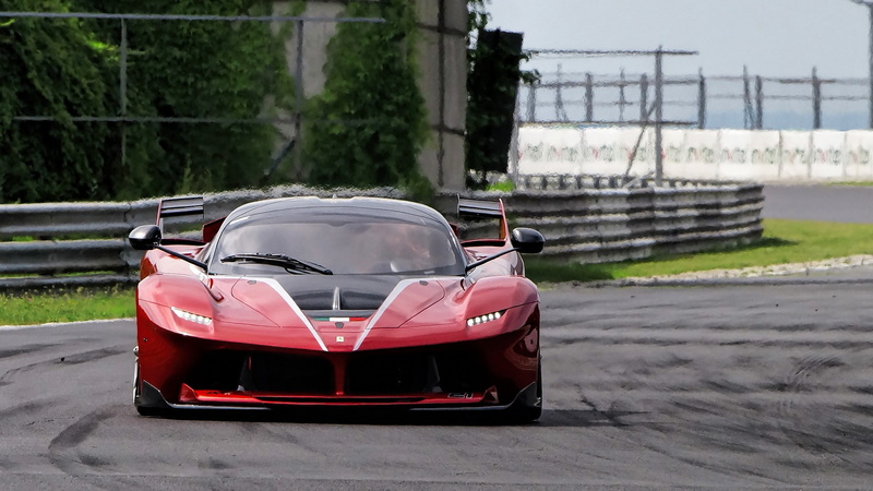 car, Ferrari LaFerrari FXXK, 1080P