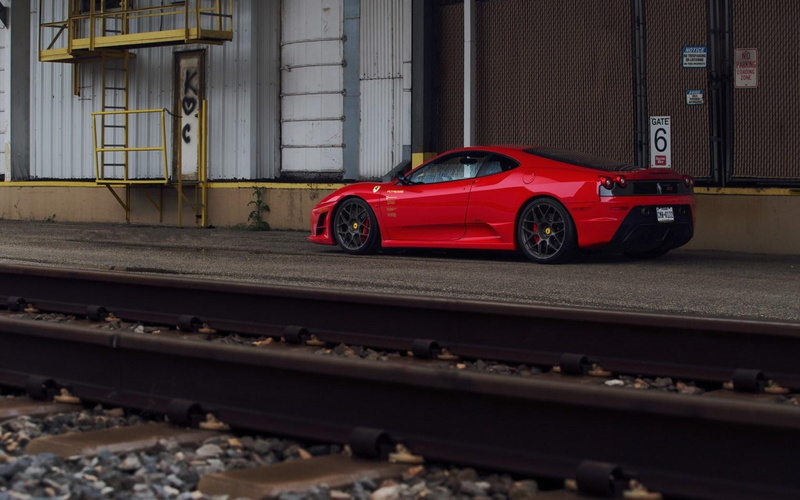 f, 720P, red, scuderia, ferrari, sports, f430, car