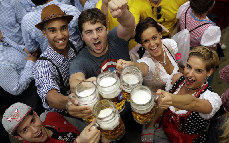 Munich, Germany, 4K, beer festival, Oktoberfest
