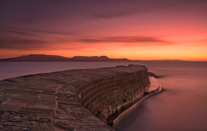 glow, England, Lyme Regis, 1080P, Cobb, pierce