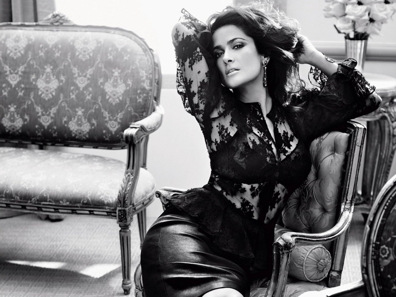 hayek, 720P, girl, brunette, female, girls, woman, brunettes, women, actress, salma, females